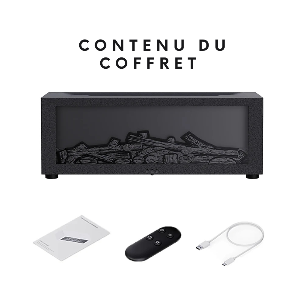 Diffuseur style Feu de Bois