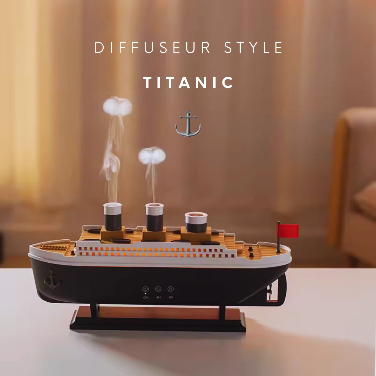 Diffuseur style Titanic