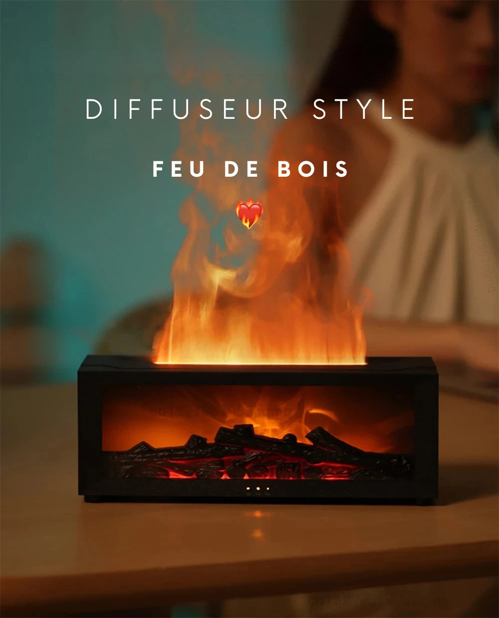Diffuseur style Feu de Bois