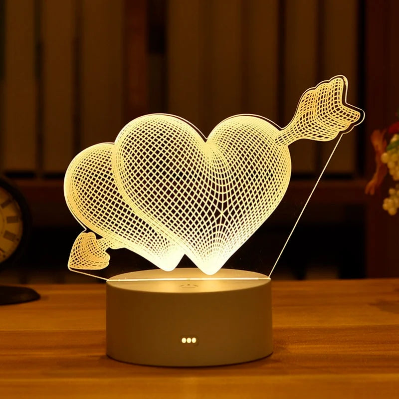 Lampe effet 3D