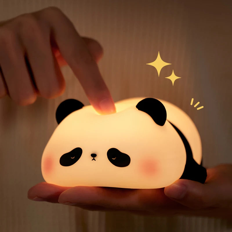 Veilleuse Panda en silicone